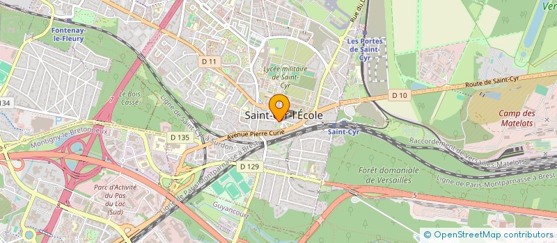 localisation de l'entreprise 879 969 574   SAINT-CYR-L'ECOLE