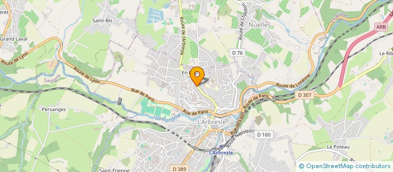 localisation de l'entreprise 879 971 919   L'ARBRESLE