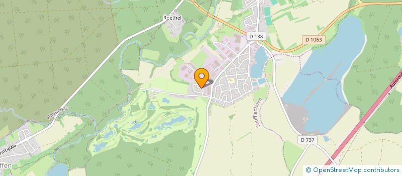 localisation de l'entreprise 879 975 100   SOUFFLENHEIM