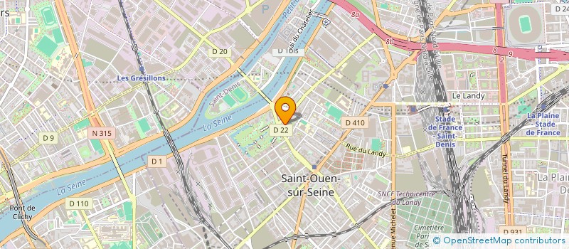 localisation de l'entreprise 879 980 498 à ASNIERES-SUR-SEINE