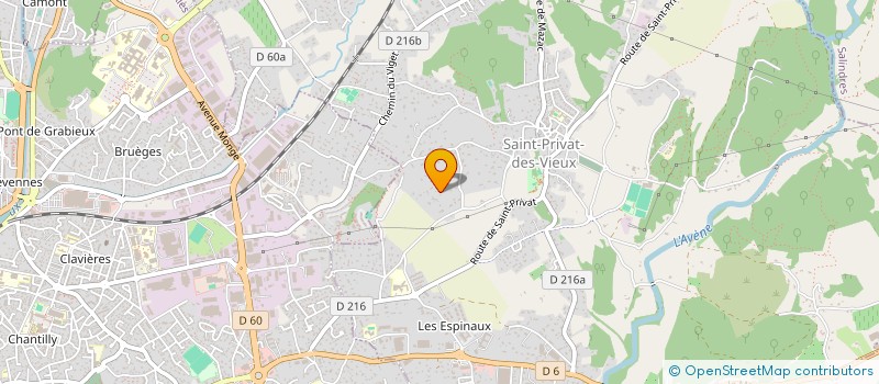 localisation de l'entreprise 879 983 120   SAINT-PRIVAT-DES-VIEUX