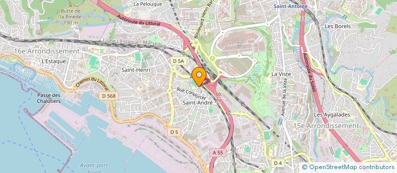 localisation de l'entreprise 879 986 354   MARSEILLE