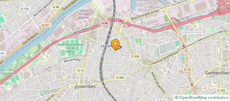 localisation de l'entreprise 879 997 682   COLOMBES