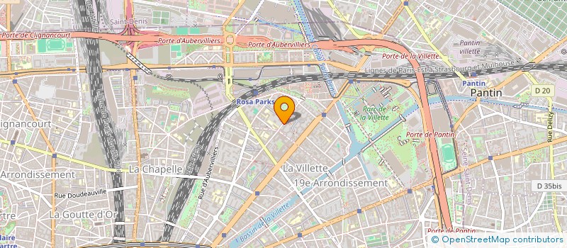 localisation de l'entreprise 88 GLOBAL SPORT  PARIS