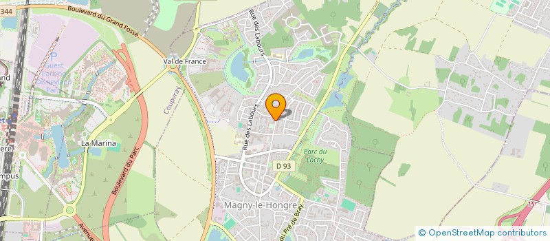 localisation de l'entreprise 880 016 514   MAGNY-LE-HONGRE