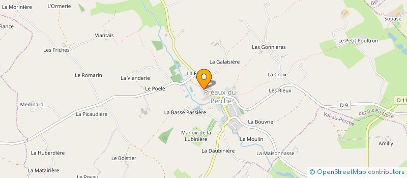 localisation de l'entreprise 880 017 488 à PERCHE-EN-NOCE