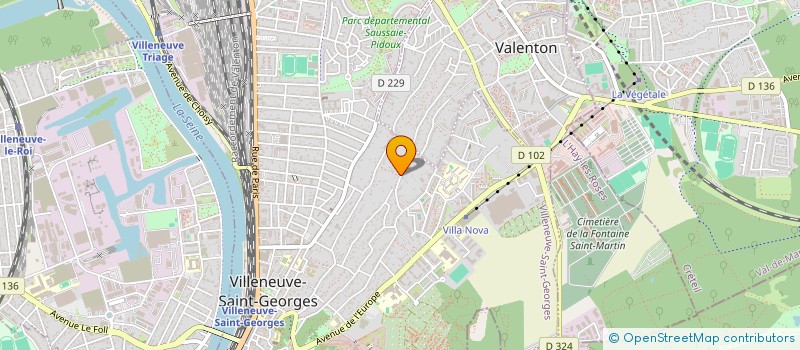 localisation de l'entreprise 880 043 575   VILLENEUVE-SAINT-GEORGES