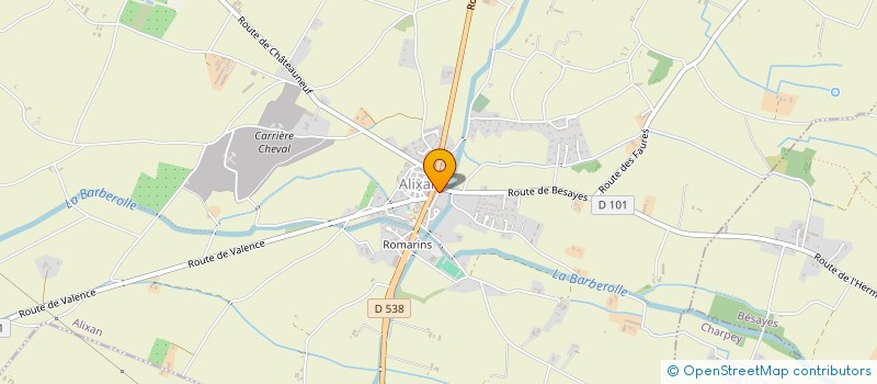 localisation de l'entreprise 880 054 895   SAINT-DONAT-SUR-L'HERBASSE