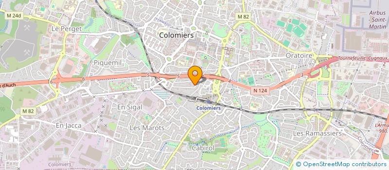 localisation de l'entreprise 880 055 736 à COLOMIERS