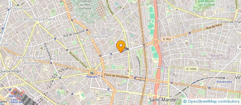 localisation de l'entreprise 880 055 876   PARIS