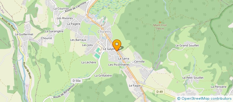 localisation de l'entreprise 880 067 939   CHIRENS