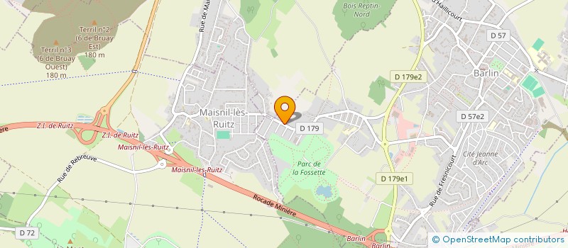 localisation de l'entreprise 880 084 587   SALLAUMINES