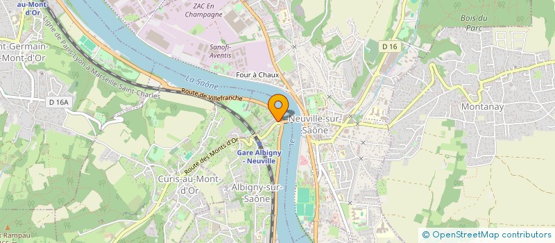 localisation de l'entreprise 880 094 974   ALBIGNY-SUR-SAONE