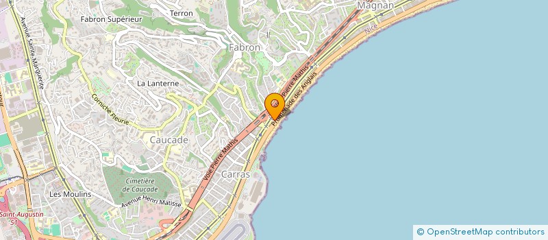 localisation de l'entreprise 880 106 620 à NICE