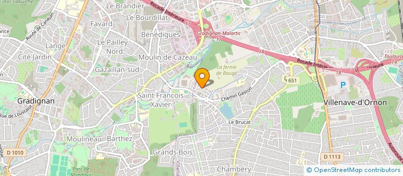 localisation de l'entreprise 880 134 291   VILLENAVE-D'ORNON