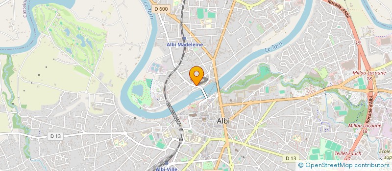 localisation de l'entreprise 880 141 973   ALBI