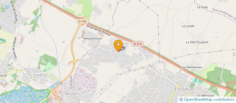 localisation de l'entreprise 880 144 571  à LA BAULE-ESCOUBLAC