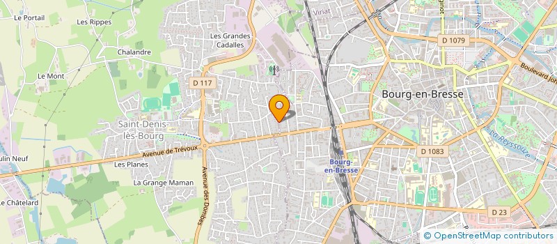 localisation de l'entreprise 880 151 121   BOURG-EN-BRESSE