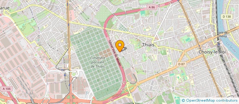 localisation de l'entreprise 880 159 488   THIAIS