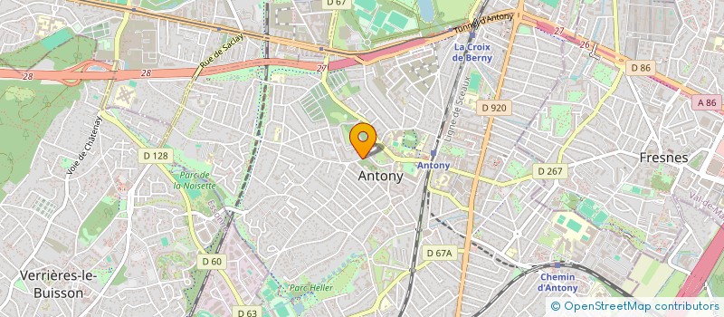 localisation de l'entreprise 880 175 187   ANTONY