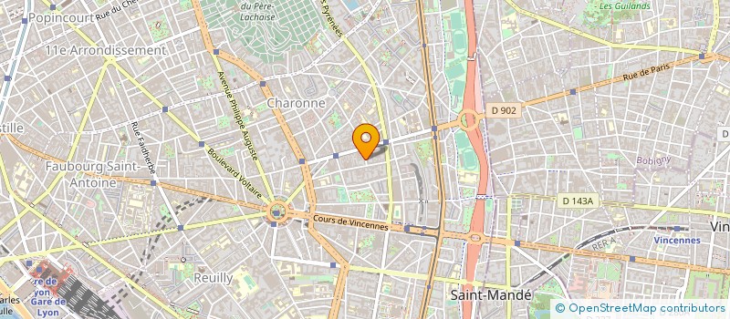 localisation de l'entreprise 880 187 737  à SAINT-MANDE