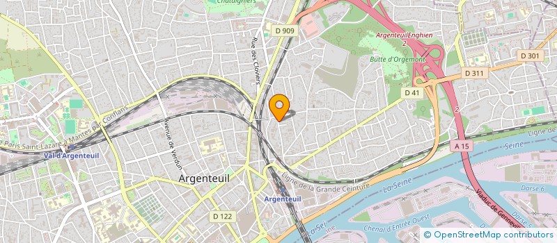 localisation de l'entreprise 880 188 891   CERGY