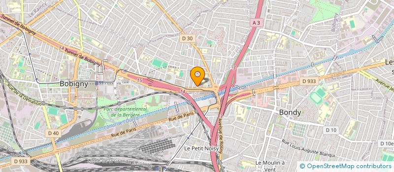 localisation de l'entreprise 880 189 550   BOBIGNY