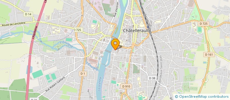 localisation de l'entreprise 880 197 975   CHATELLERAULT