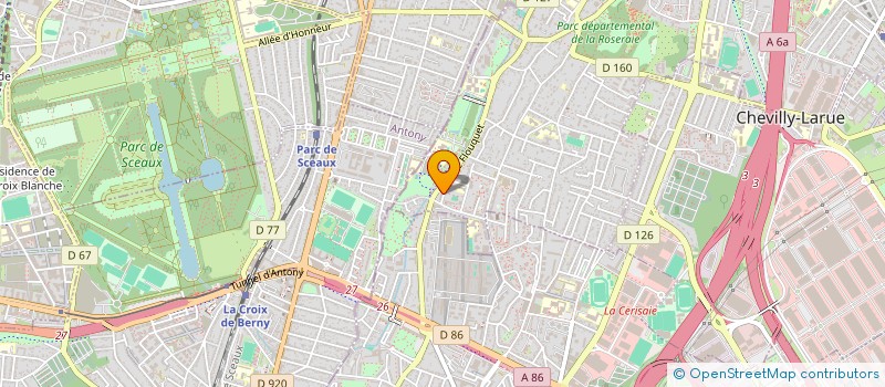 localisation de l'entreprise 880 212 675   L'HAY-LES-ROSES