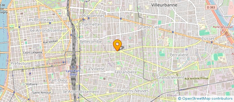 localisation de l'entreprise 880 221 213 à VILLEURBANNE