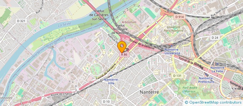 localisation de l'entreprise 880 225 255   NANTERRE