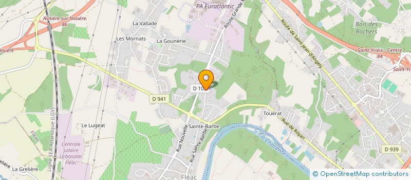 localisation de l'entreprise 880 230 834   SAINT-YRIEIX-SUR-CHARENTE