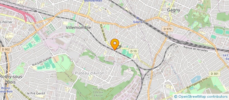 localisation de l'entreprise 880 232 210   VILLEMOMBLE