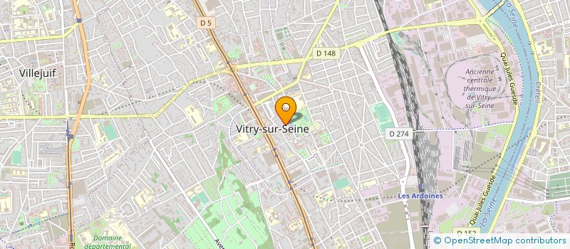 localisation de l'entreprise 880 237 441  à VITRY-SUR-SEINE