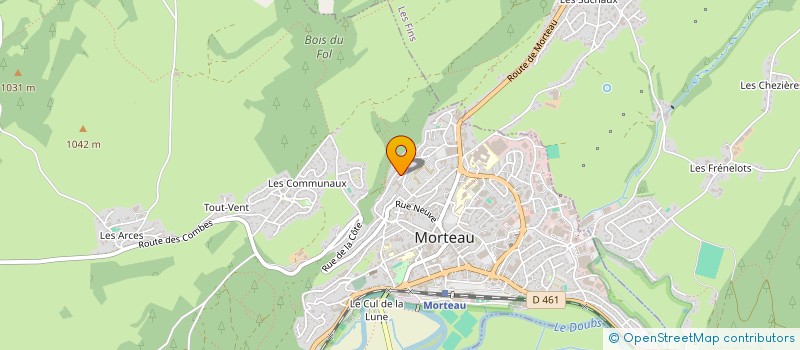 localisation de l'entreprise 880 237 771   MORTEAU