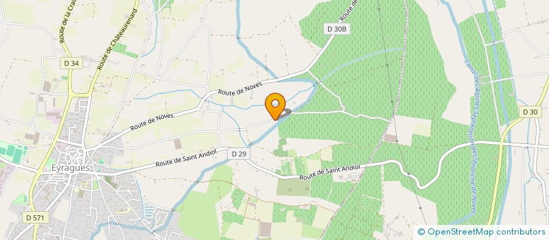 localisation de l'entreprise 880 242 326 à EYRAGUES
