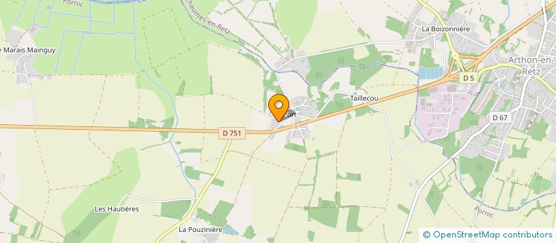 localisation de l'entreprise 880 243 563   PORNIC