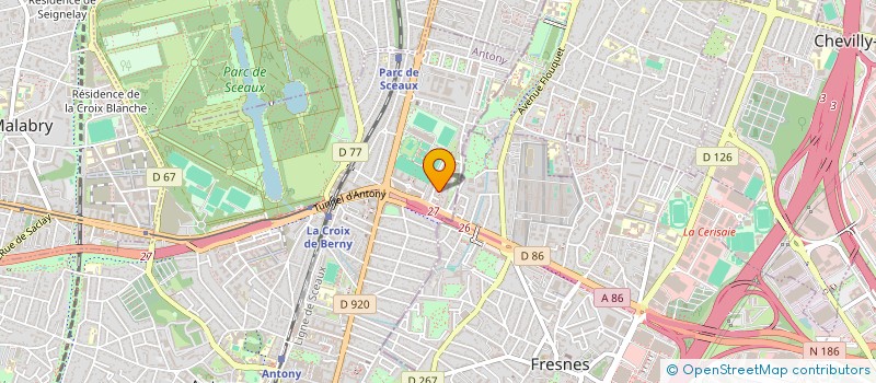 localisation de l'entreprise 880 248 448   ANTONY