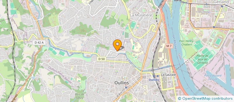 localisation de l'entreprise 880 249 404   OULLINS-PIERRE-BENITE