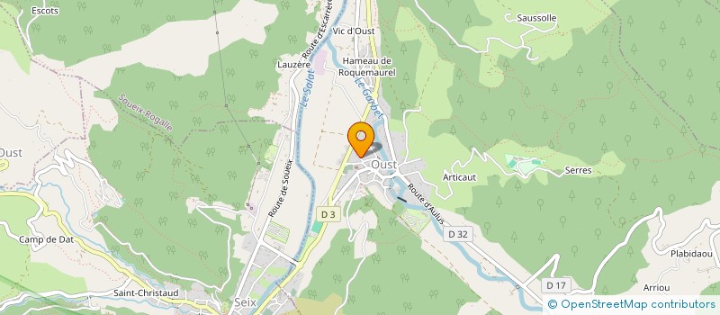 localisation de l'entreprise 880 264 361  à SAINT-GIRONS