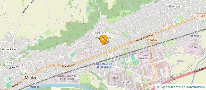 localisation de l'entreprise 880 269 923   SAINT-MAURICE-DE-BEYNOST