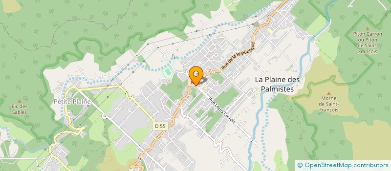 localisation de l'entreprise 880 276 472   LA PLAINE-DES-PALMISTES