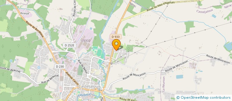 localisation de l'entreprise 880 304 803   CASTELJALOUX