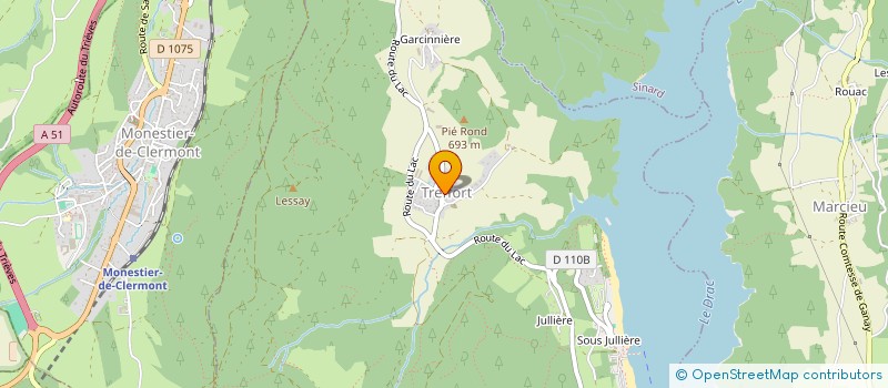 localisation de l'entreprise 880 306 022   SAINT-MARTIN-DE-LA-CLUZE