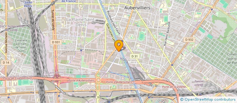 localisation de l'entreprise 880 310 024   AUBERVILLIERS