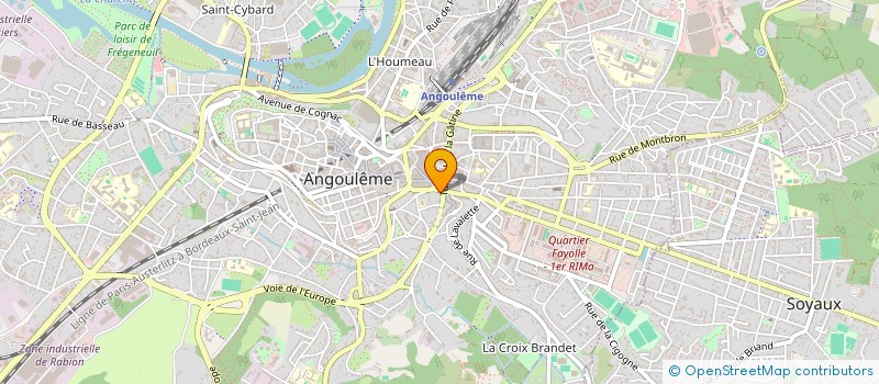 localisation de l'entreprise 880 320 569 à ANGOULEME