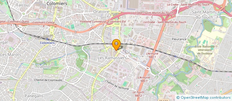 localisation de l'entreprise 880 328 679   LA SALVETAT-SAINT-GILLES