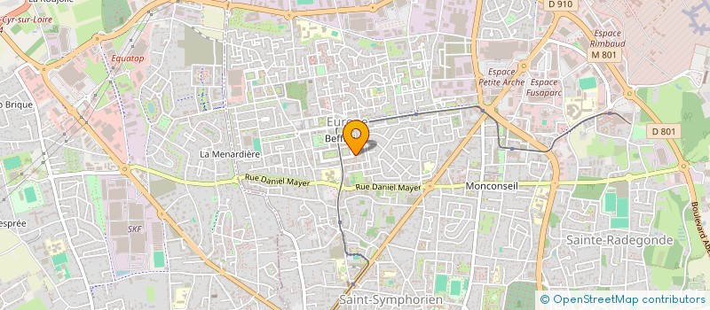 localisation de l'entreprise 880 391 792   TOURS