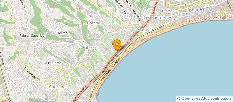 localisation de l'entreprise 880 394 721 à NICE