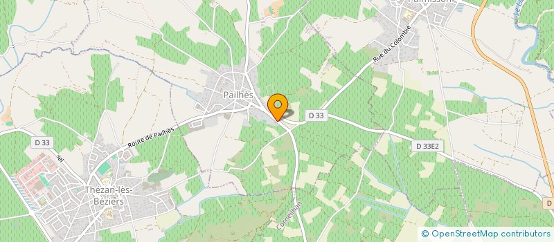 localisation de l'entreprise 880 396 486 à PAILHES